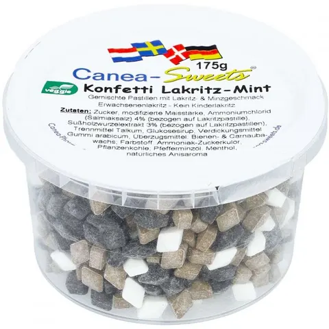 Canea-Sweets Konfetti Lakritz mint – Bild 2