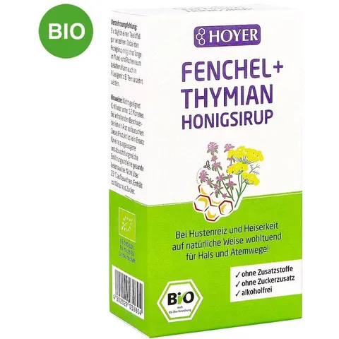 Hoyer Fenchel+thymian Honigsirup – Bild 2