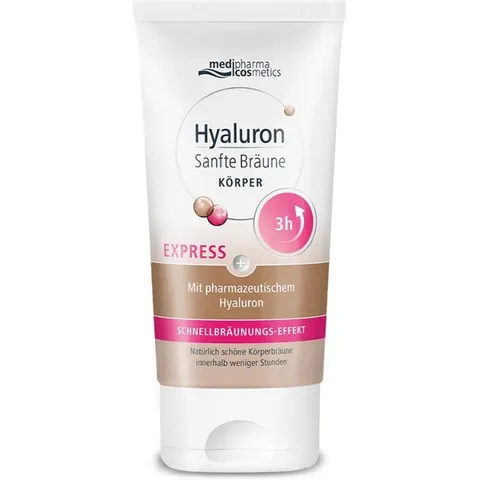 Hyaluron Sanfte Bräune Express Körper Creme – Bild 2