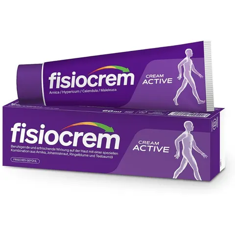 Fisiocrem Cream Active: Massagecreme, beruhigend & erfrischend – Bild 2