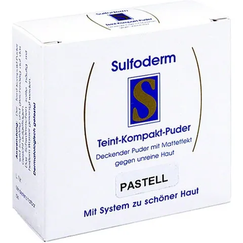 Sulfoderm S Teint Kompakt Puder pastell – Bild 2