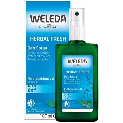 Weleda Herbal Fresh Deo Spray – 100 – Bild 2