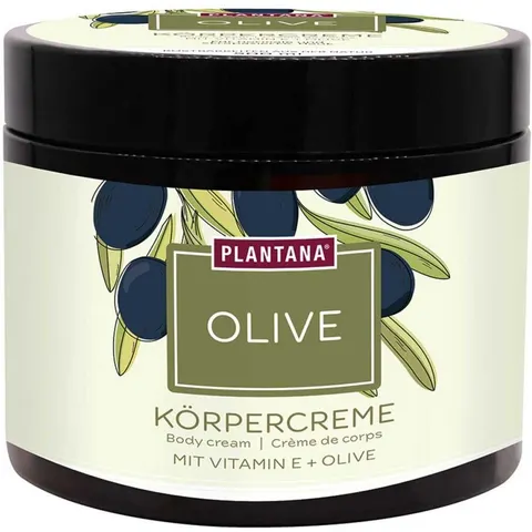 PLANTANA Olive Körpercreme mit Vitamin E – Bild 2