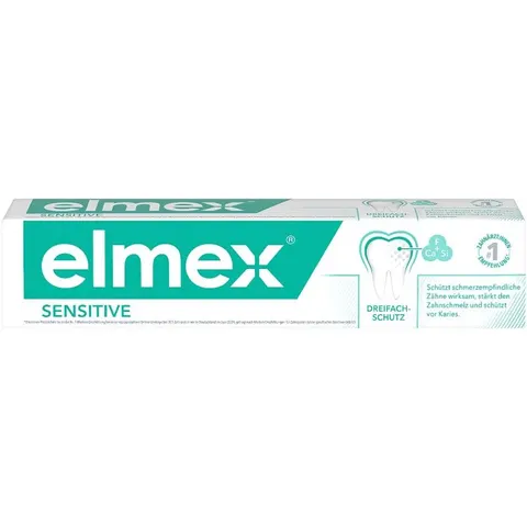 Elmex Sensitive Zahnpasta mit Faltschachtel – Bild 3