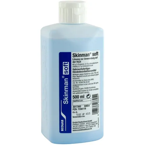 Skinman soft Händedesinfektion Spenderflasche – Bild 2