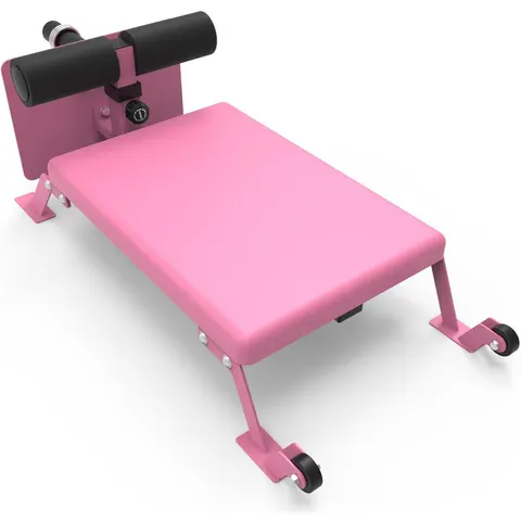 WFX Utility Nordic Twist Bench, Adjustable Hamstring Curl Machine, 450lbs Capacity Pink 1 – image 2