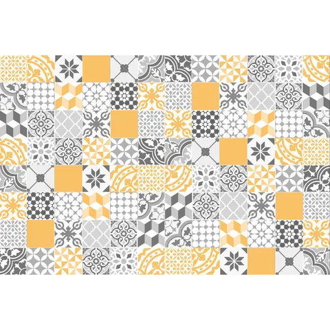 Latitude Vive Migina Kitchen Mat Yellow Rectangular 133 x 200cm – image 2