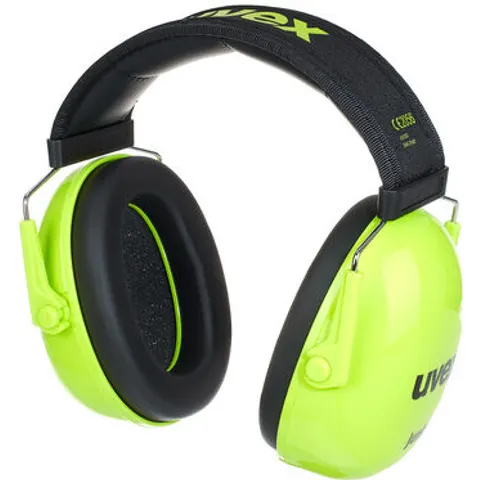 UVEX K Junior Ear Protector lime Grün – Bild 2