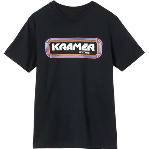 Kramer Guitars FM Tee S Schwarz mit Neon Logo – Bild 2