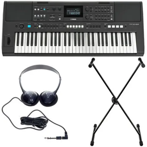 Yamaha PSR-E483 Schwarz – Bild 2