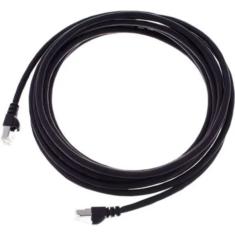 Telegärtner CAT6A Patchkabel 5m, sw Schwarz – Bild 2