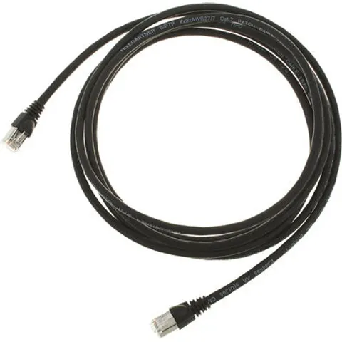 Telegärtner CAT6A Patchkabel 3m, sw Schwarz – Bild 3