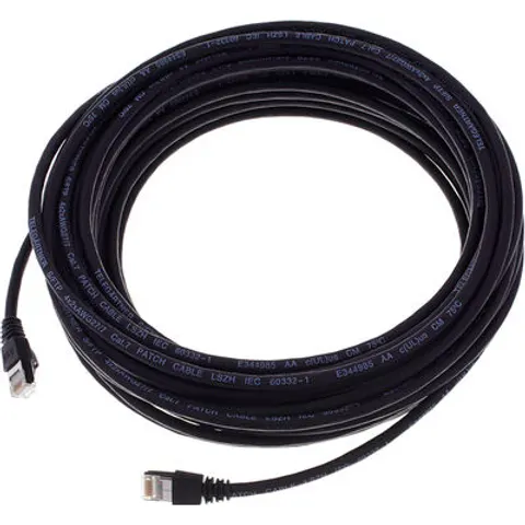 Telegärtner CAT6A Patchkabel 15m, sw Schwarz – Bild 4