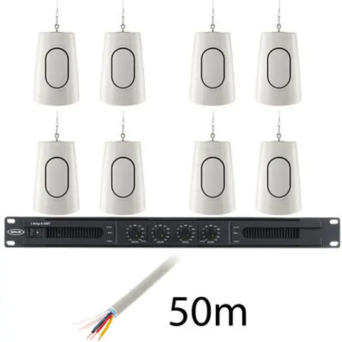 Sirus I-Amp Drop 8W Ceiling Bundle M Weiß – Bild 2