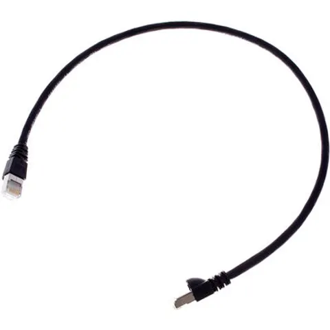 Telegärtner CAT6A Patchkabel 0,5m, sw Schwarz – Bild 3