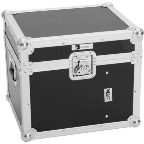 Roadinger Flightcase 2 x CAT-80 Effekt Schwarz – Bild 2