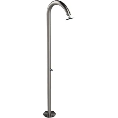 Eichenwald Ideal Edelstahl Eichenwald Modell 35 Gartendusche Nemo mit Piezo Taster – Bild 2