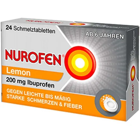 NUROFEN Lemon 200mg 24 St Schmelztabletten – Bild 2