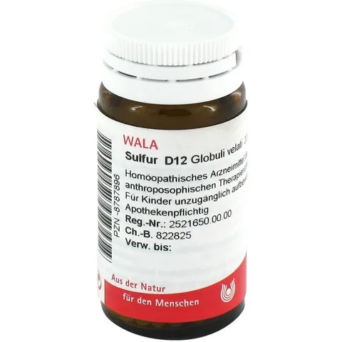 Wala Sulfur D12 Globuli – Bild 2