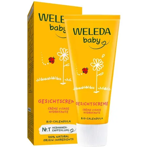 Weleda Baby Gesichtscreme Calendula – Bild 3