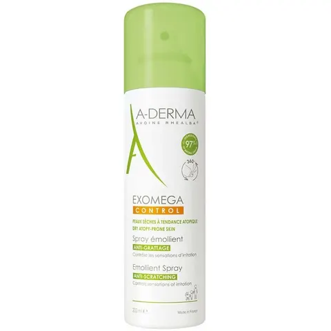 A-derma Exomega Control Spray Rückfettend – Bild 3