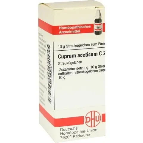 DHU Cuprum Aceticum C200 Globuli – Bild 2