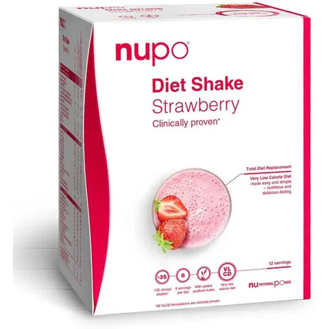 Nupo Diet Shake - Strawberry 12 Portionen – Bild 2