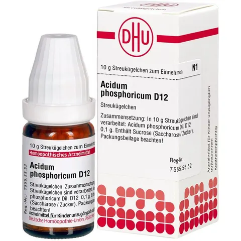DHU Acidum Phosphoricum D12 Globuli – Bild 2