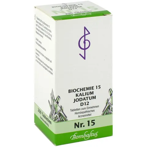 Biochemie 15 Kalium jodatum D12 Tabletten – Bild 2