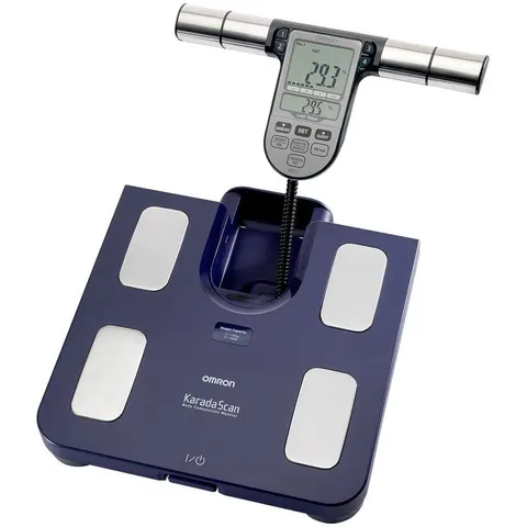 Omron BF 511 Körperfettwaage blau – Bild 2