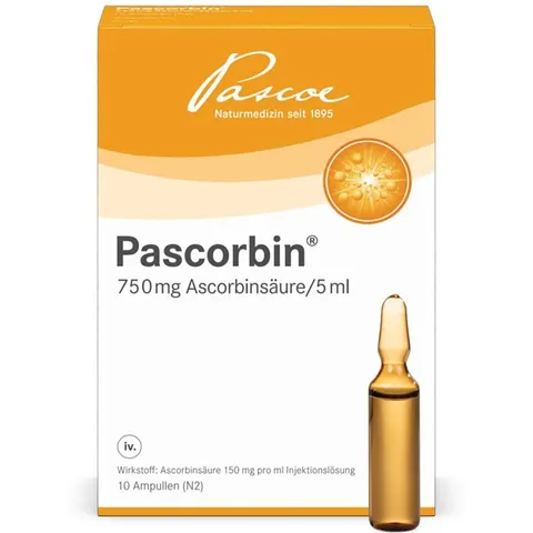 Pascorbin Injektionslösung – Bild 2