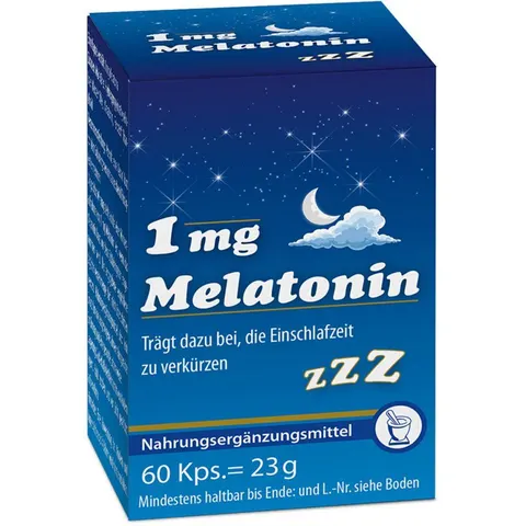 Pharma Peter Melatonin 1mg Kapseln – Bild 2