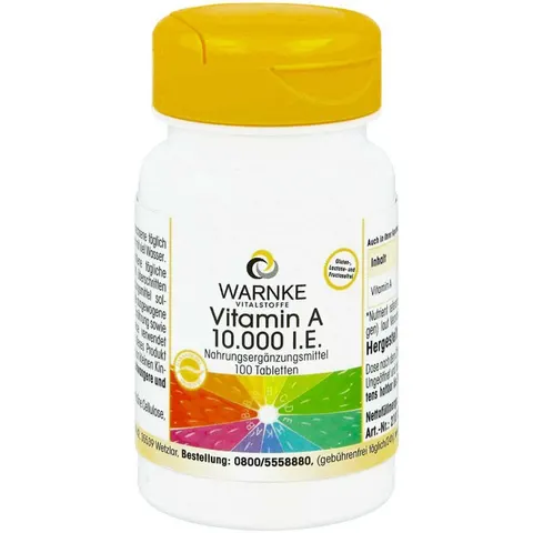 Vitamin A 10.000 I.e. Tabletten – Bild 2