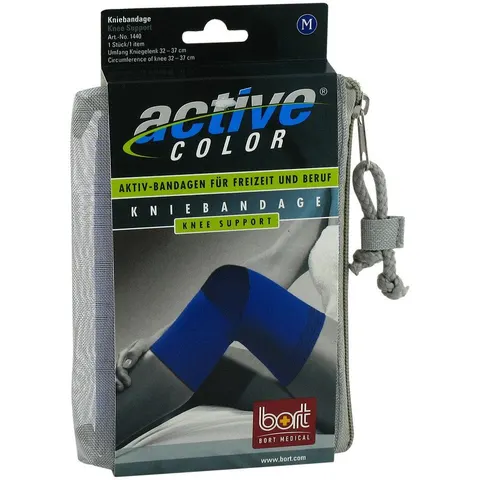 Bort Activecolor Kniebandage medium blau – Bild 3