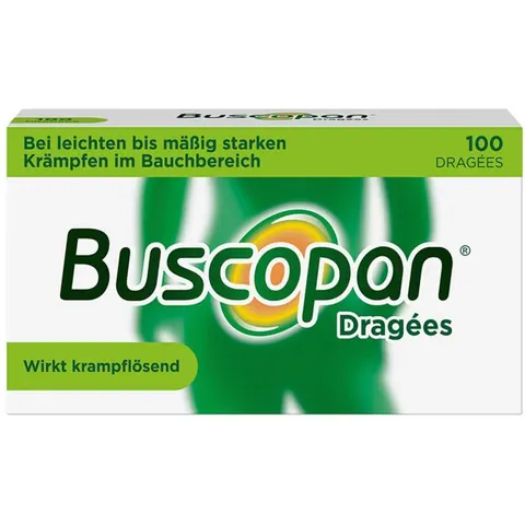 Buscopan Dragees 100 St Überzogene Tabletten – Bild 2
