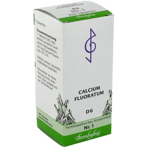 Biochemie 1 Calcium fluoratum D6 Tabletten – 012199 – Bild 2