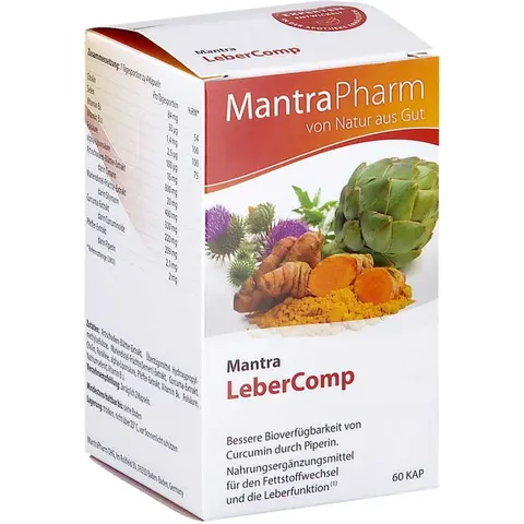 Mantra Pharm Mantra Lebercomp Kapseln – Bild 2