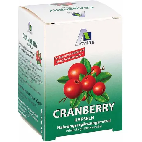 Avitale Cranberry Kapseln 400 mg – Bild 2