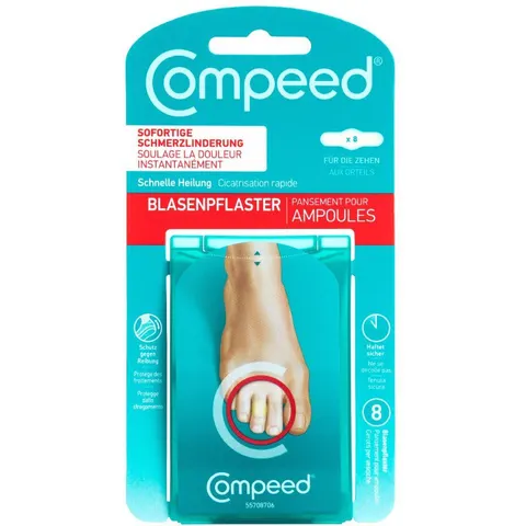 Compeed Blasenpflaster an den Zehen – Bild 2