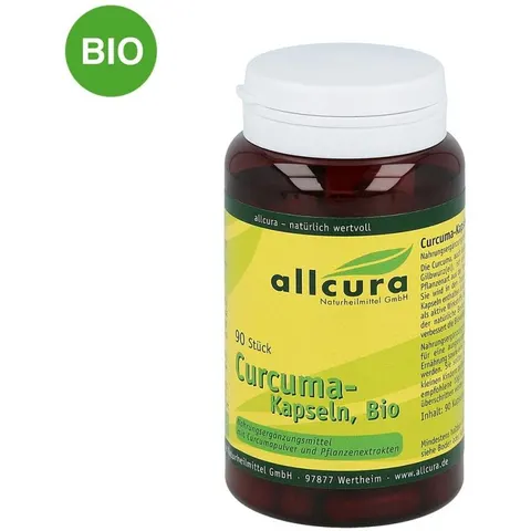 allcura Curcuma Kapseln Bio – Bild 2