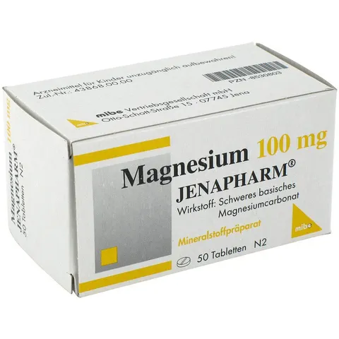 Magnesium 100 mg Jenapharm Tabletten – 701199 – Bild 2