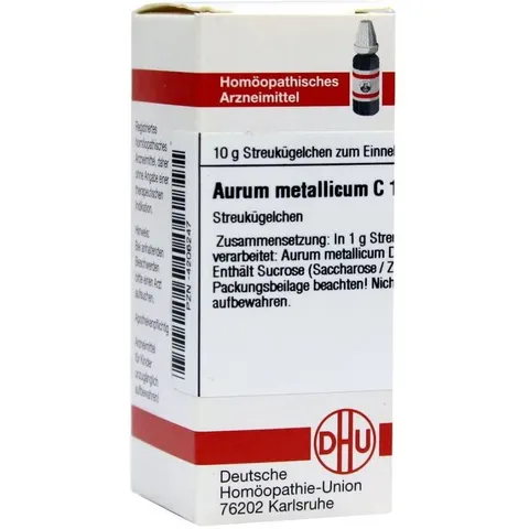 DHU Aurum Metallicum C1000 Globuli – Bild 3
