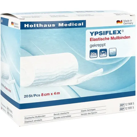 Ypsiflex Mullbinden 4mx8cm elastisch – Bild 2