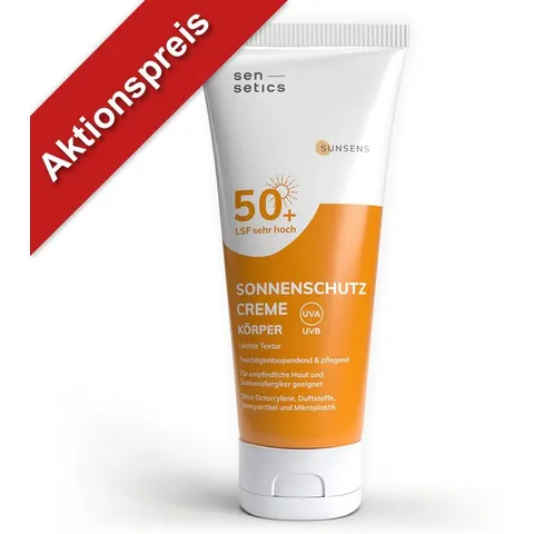 sensetics sunsens Sonnenschutz Creme Körper – Bild 2