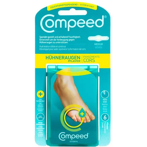 Compeed feuchtigkeitsspendende Hühneraugenpflaster – Bild 2