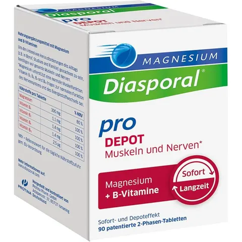 MAGNESIUM Diasporal pro DEPOT 90 St Tabletten – Bild 3