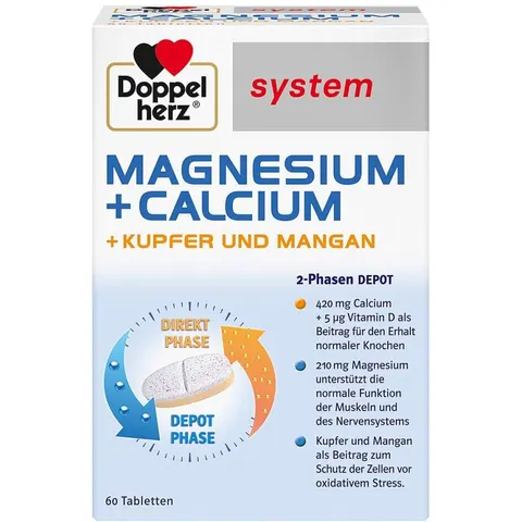 Doppelherz system Magnesium + Calcium – Bild 2