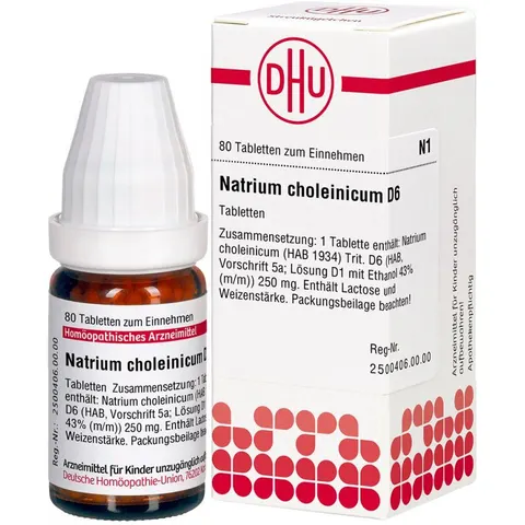 DHU Natrium Choleinicum D6 Tabletten – Bild 2