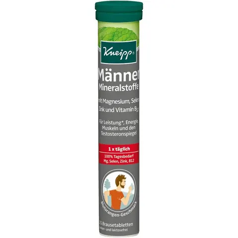 Kneipp Männer Mineralstoffe Brausetabletten – Bild 2