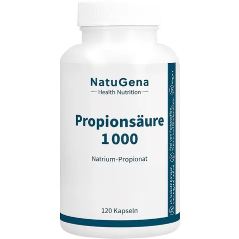 NatuGena Propionsäure 1000 Kapseln – Bild 2